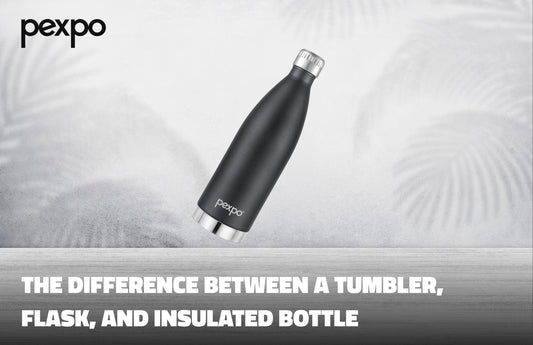 The Difference Between a Tumbler, Flask, and Insulated Bottle