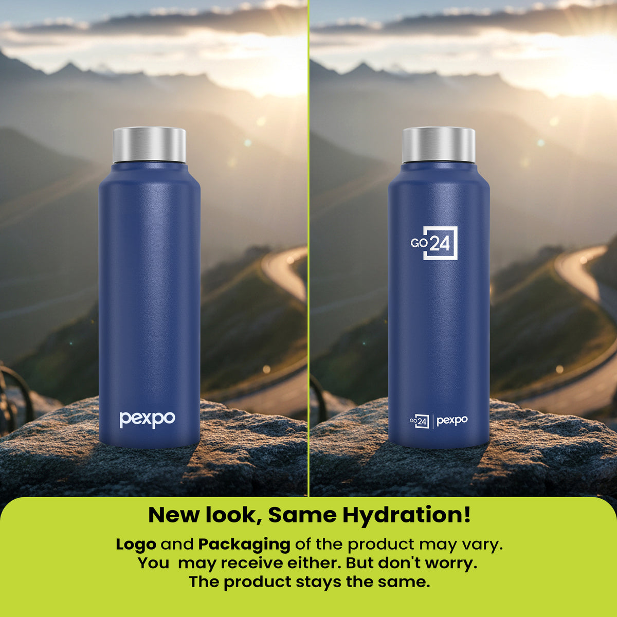 Chromo Steel Water Bottle
