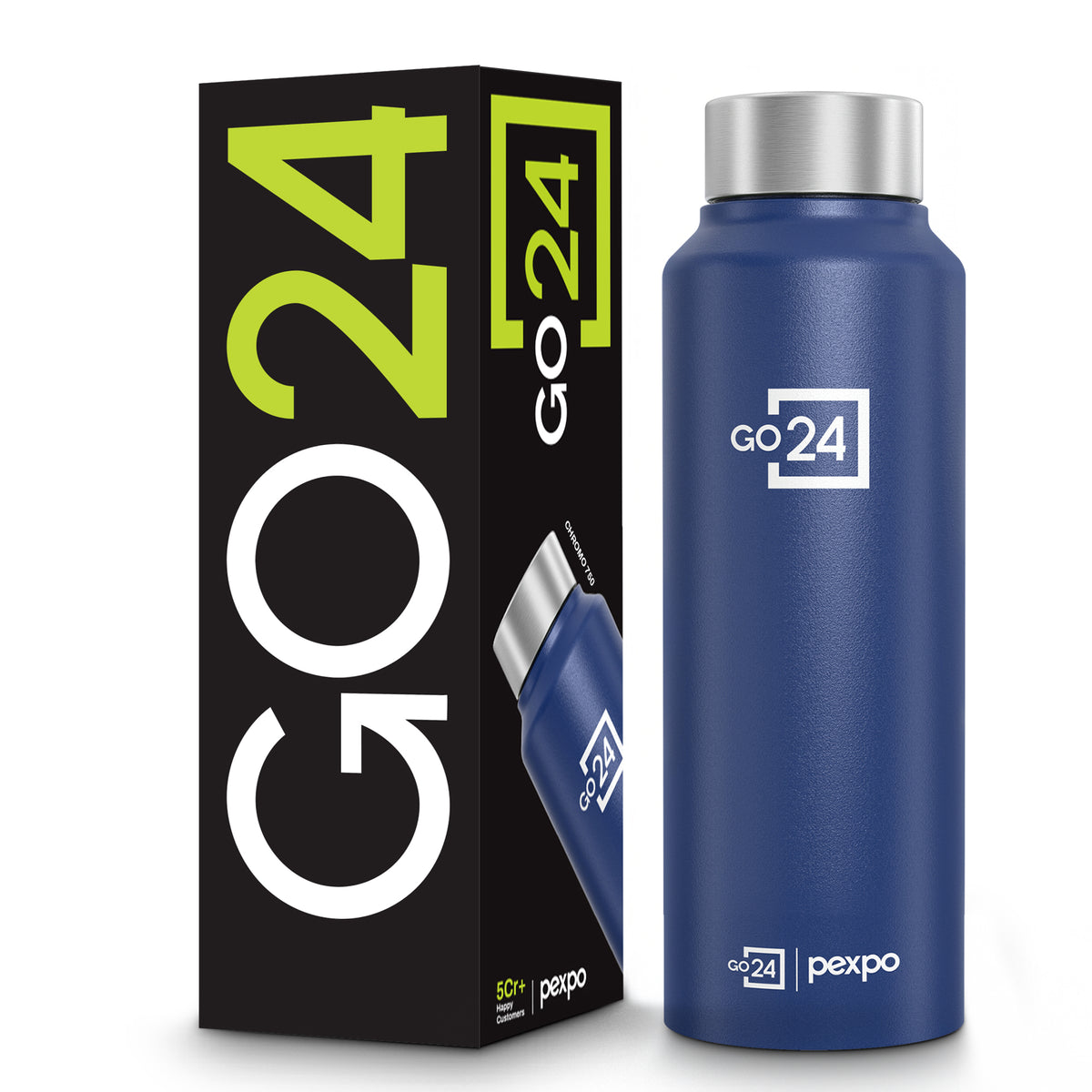 Chromo Steel Water Bottle