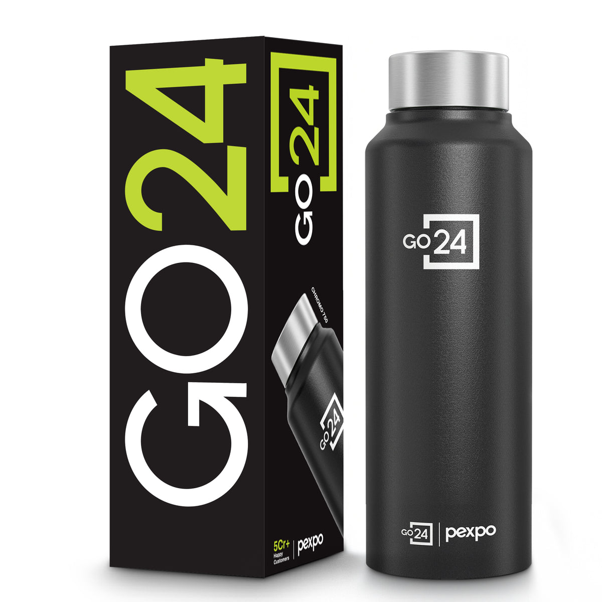 Chromo Steel Water Bottle