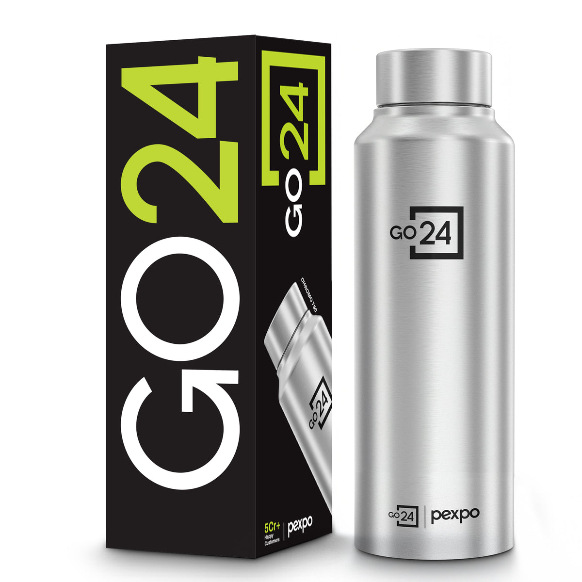 Chromo Steel Water Bottle